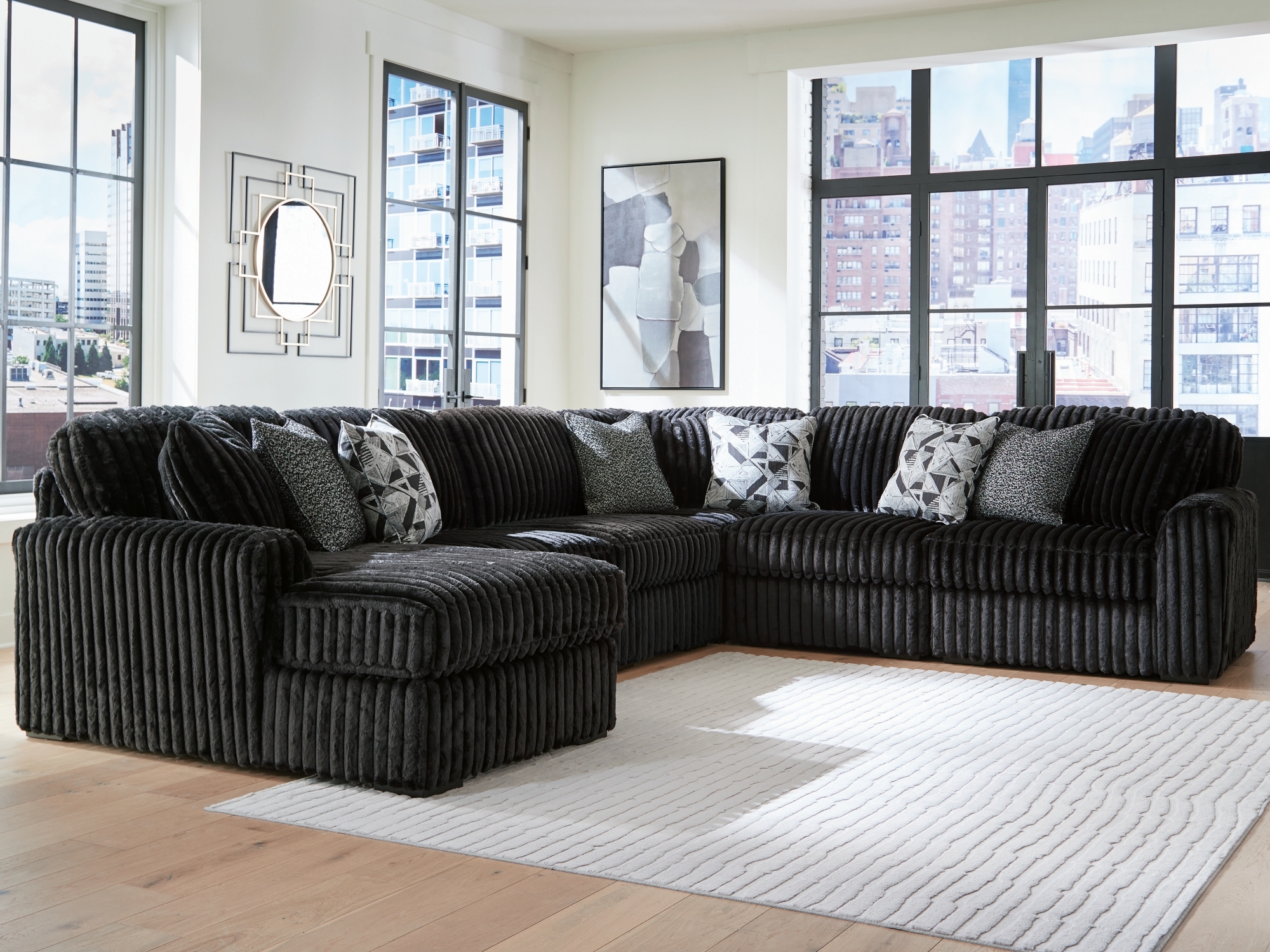 6-Piece Sectional With Chaise