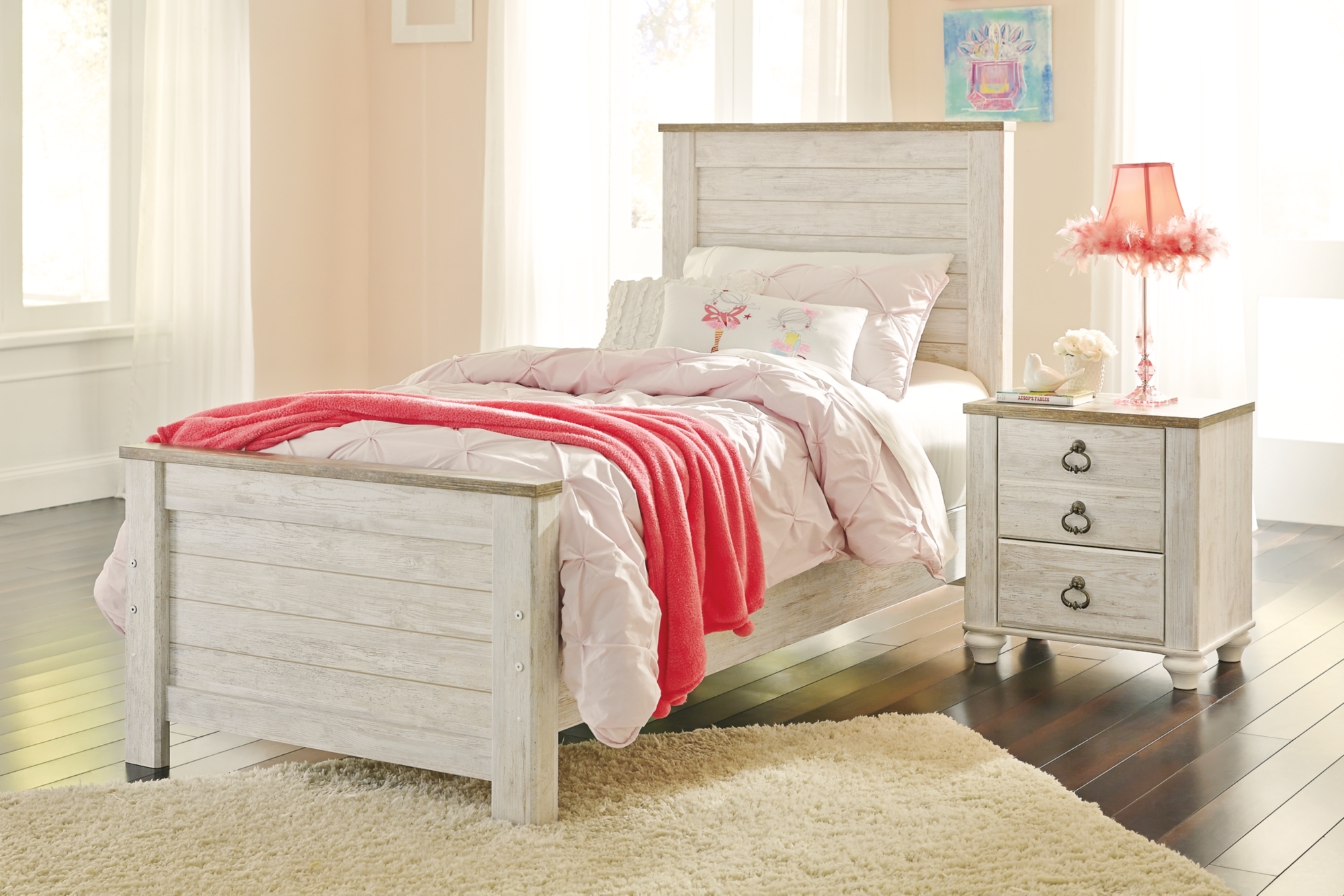 Twin Panel Bed