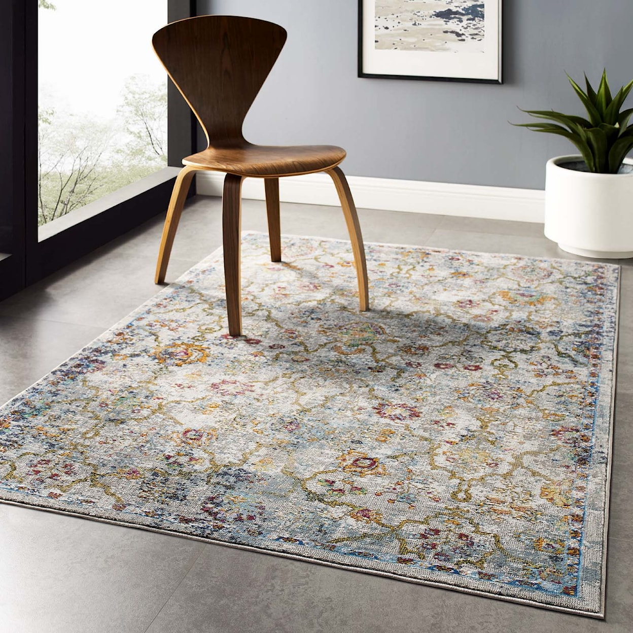 Modway Success 4 x 6 Rug