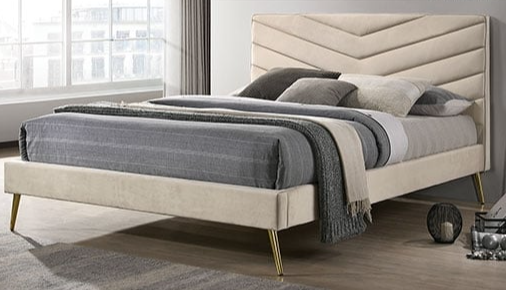Furniture of America Vivar CM7220BGFBED Contemporary Full Bed with