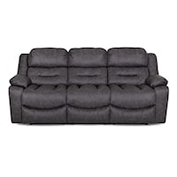 Casual Power Reclining Sofa w/ Integrated USB Port