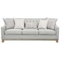 Transitional Sofa with Tufted Back