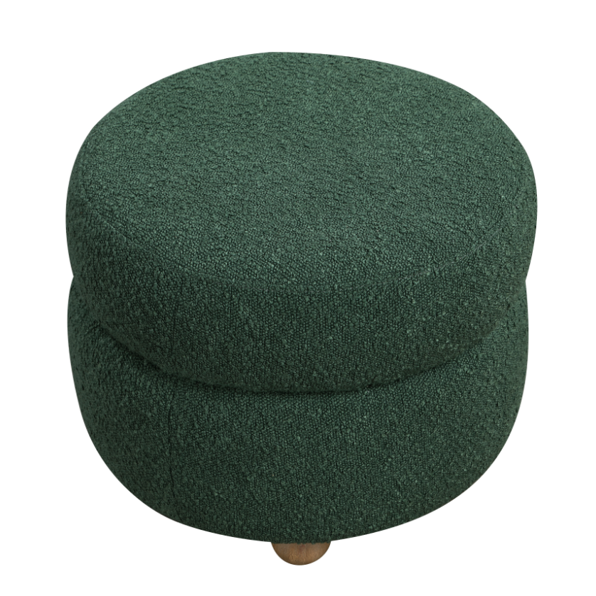 Homelegance Hasley Swivel Chair with Ottoman