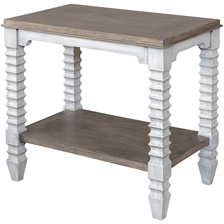 Calypso Farmhouse Side Table