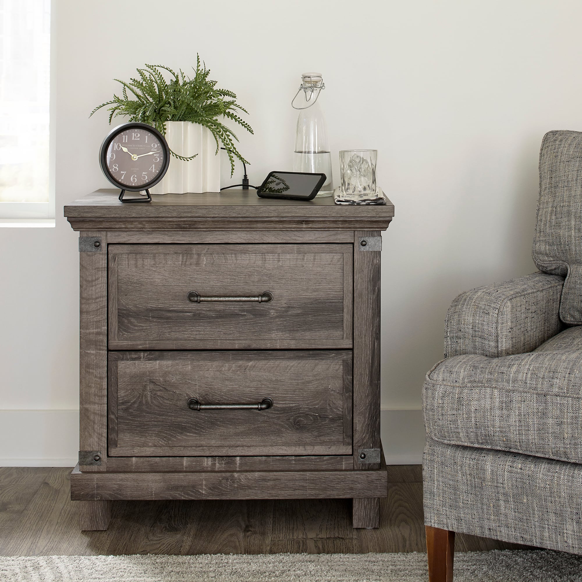 modern farmhouse nightstands