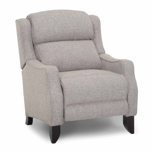Transitional Pushback Hi-Leg Recliner