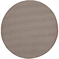 6'  Natural Round Rug