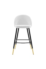 Modway Cordial Performance Velvet Counter Stools - Set of 2