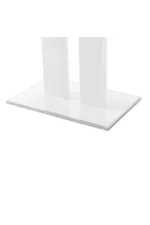 Armen Living Amanda Contemporary Rectangular Pedestal Dining Table