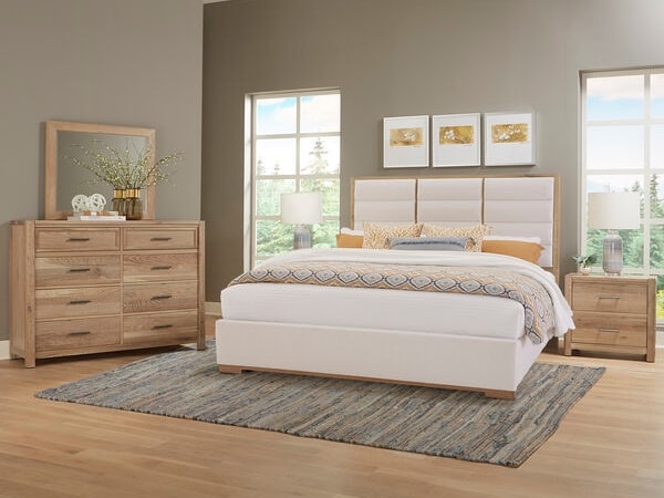 4-Piece Queen Upholstered Bedroom Set