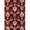 Kas Cambridge 7'7" X 7'7" Red Palazzo Area Rug