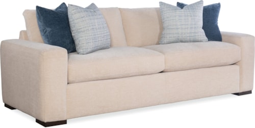 Contemporary 2 Over 2 Sofa