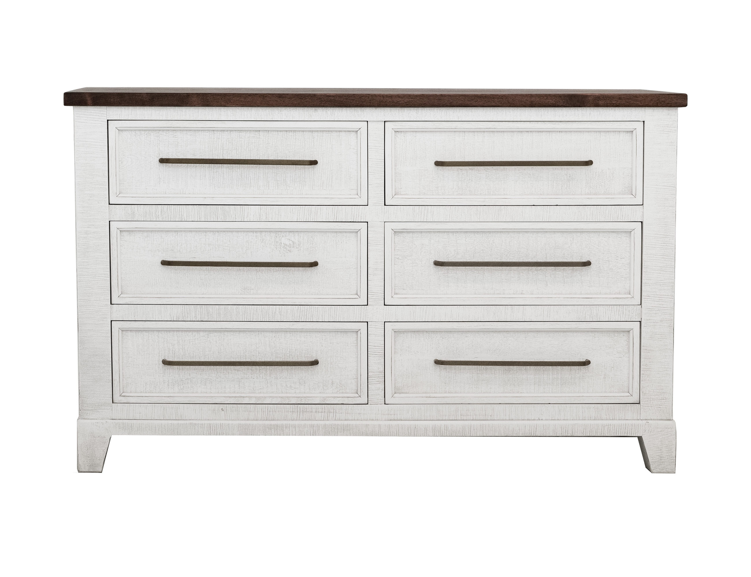 Westwood Design Foundry WDE-FN-DD-2708LD-WDV Farmhouse 6-Drawer Dresser | Sheely's Furniture & Appliance