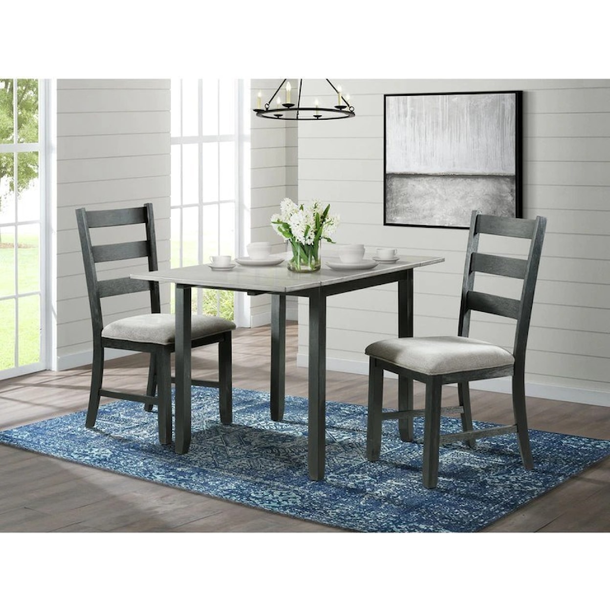 Elements Martin 3-Piece Table & Chair Set