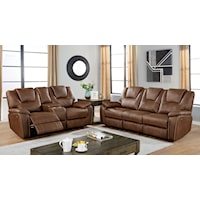 Power Reclining Sofa and Loveseat