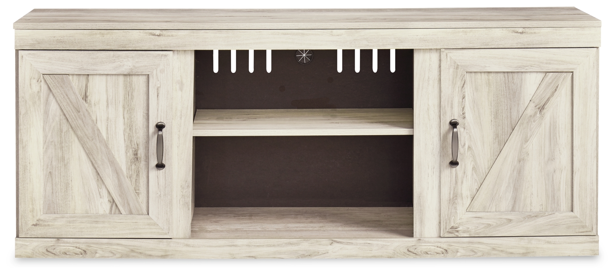 Signature Design by Ashley Bellaby Lg TV Stand W/ Fireplace Option
