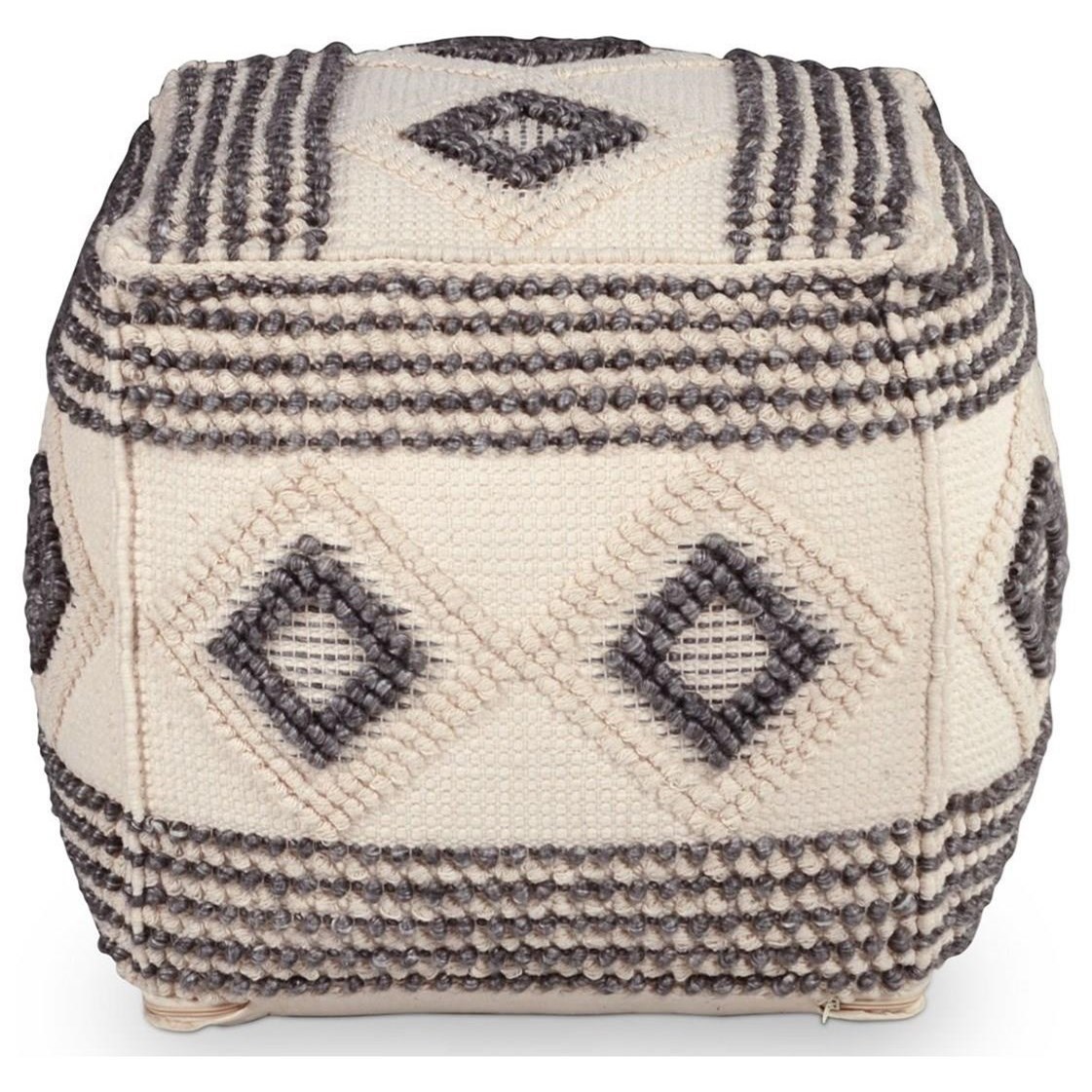 Handwoven Pouf