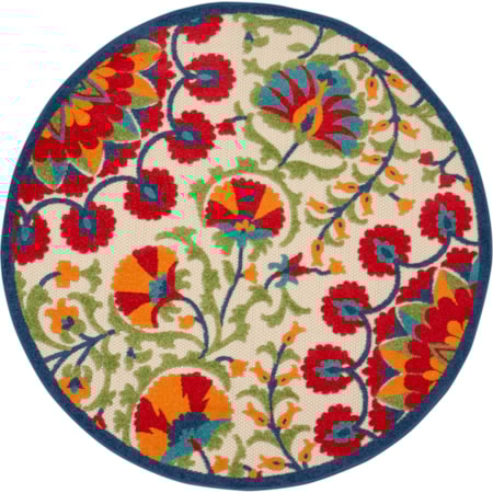 5'3" Round Rug