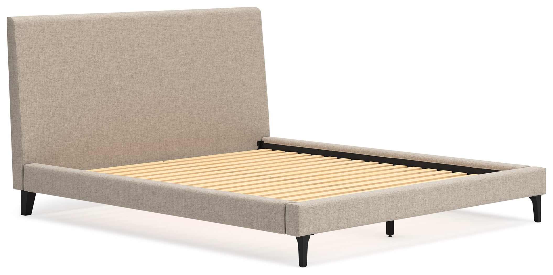 Signature Design by Ashley Cielden Cal King Upholstered Bed With Roll Slats
