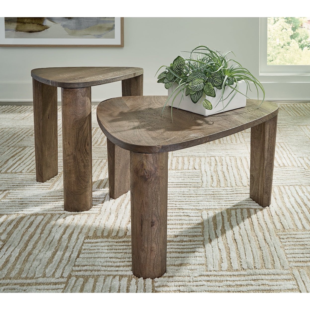 Ashley Furniture Signature Design Reidport Accent Coffee Table (Set Of 2)