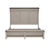 Liberty Furniture Ivy Hollow King Mantle Storage Bed