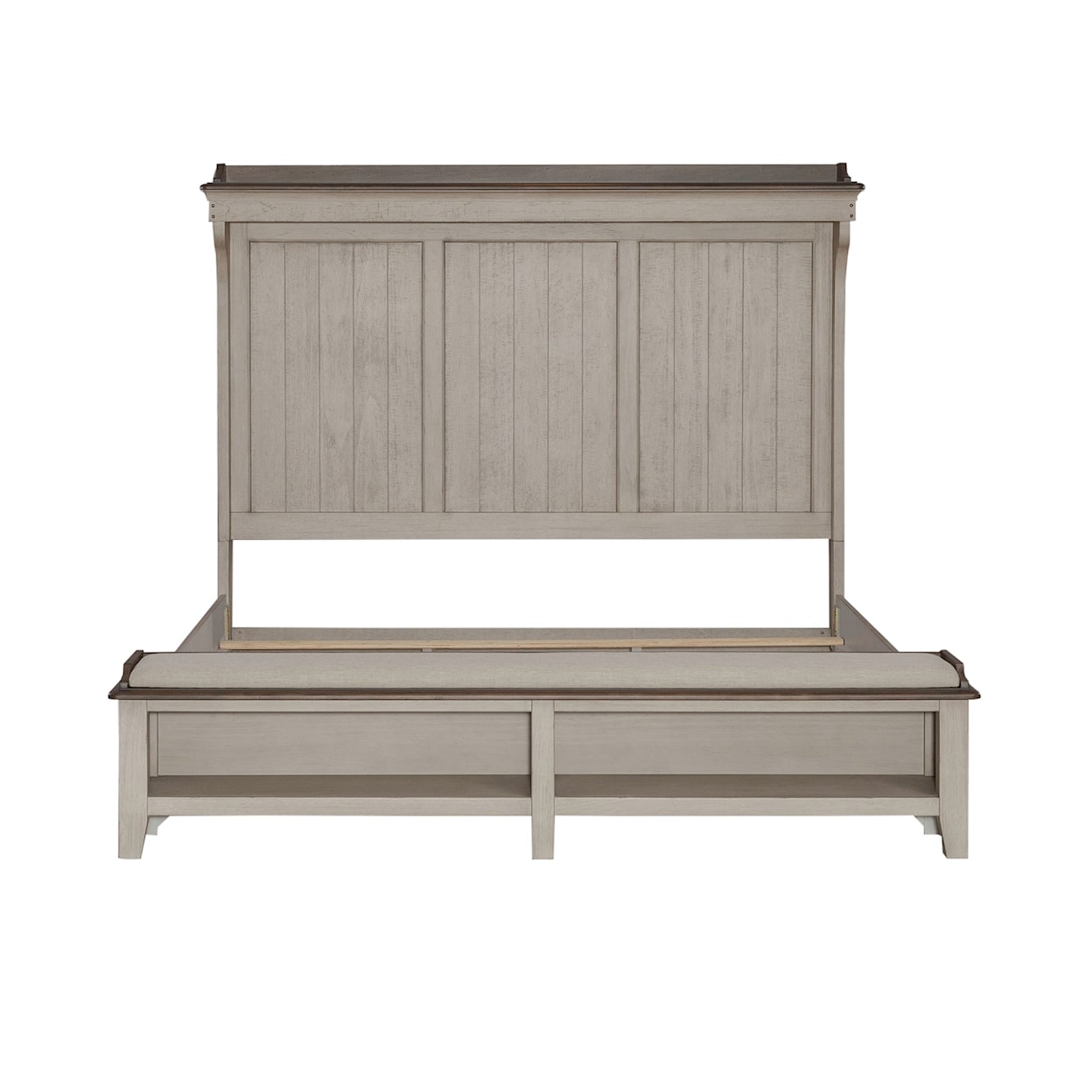 Liberty Furniture Ivy Hollow King Mantle Storage Bed