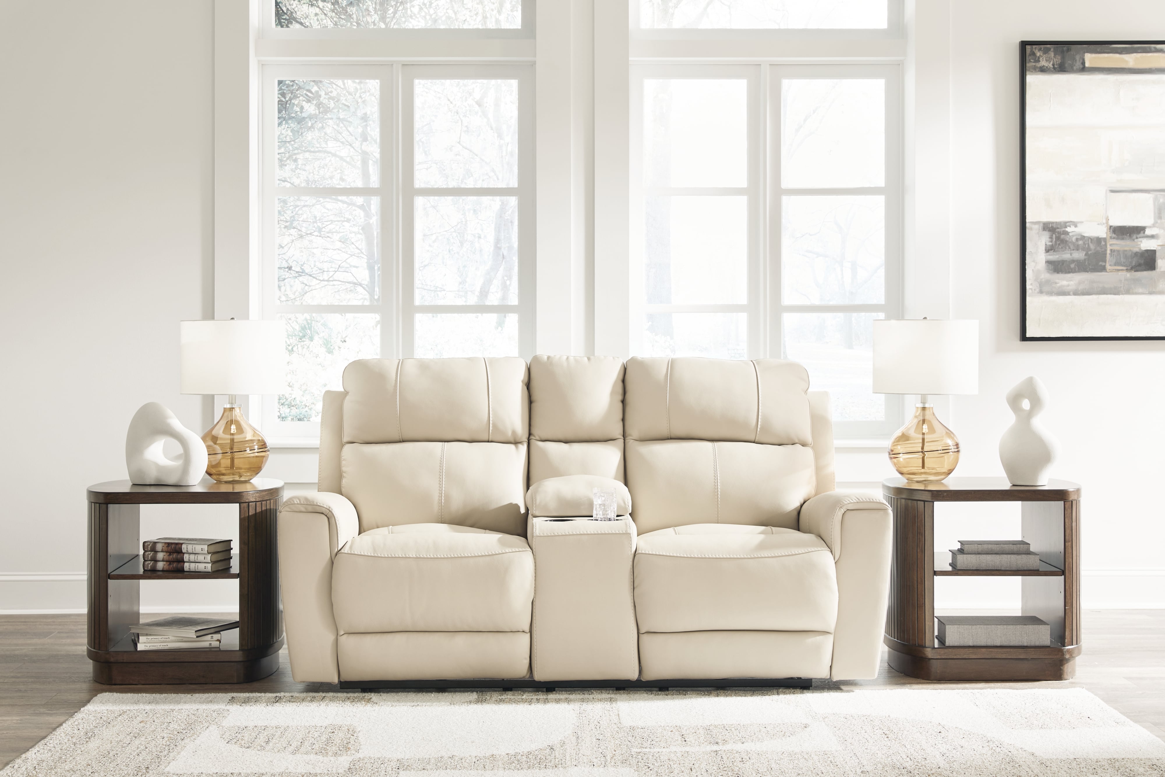 Dbl Rec Pwr Loveseat w/ Console