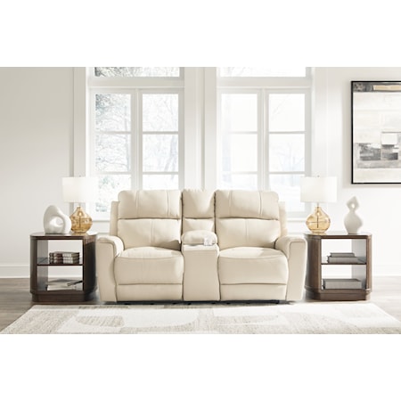 Dbl Rec Pwr Loveseat w/ Console