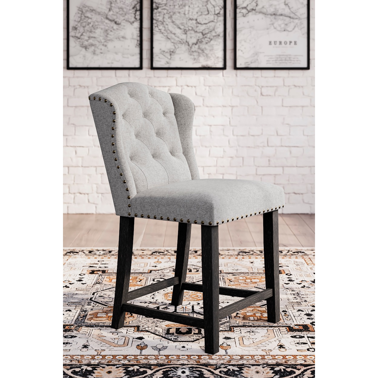 Signature Design by Ashley Jeanette Counter Height Bar Stool