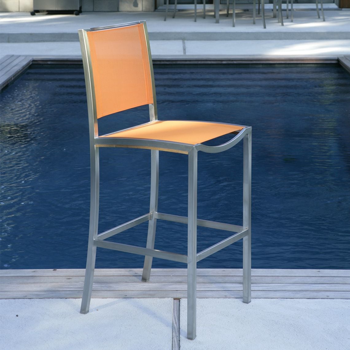 Kingsley Bate Tiburon Outdoor Armless Bar Stool
