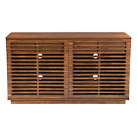 Linea Credenza Walnut