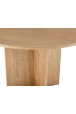 Vaughan Bassett Crafted Cherry - Bleached Transitional 60" Round Dining Table