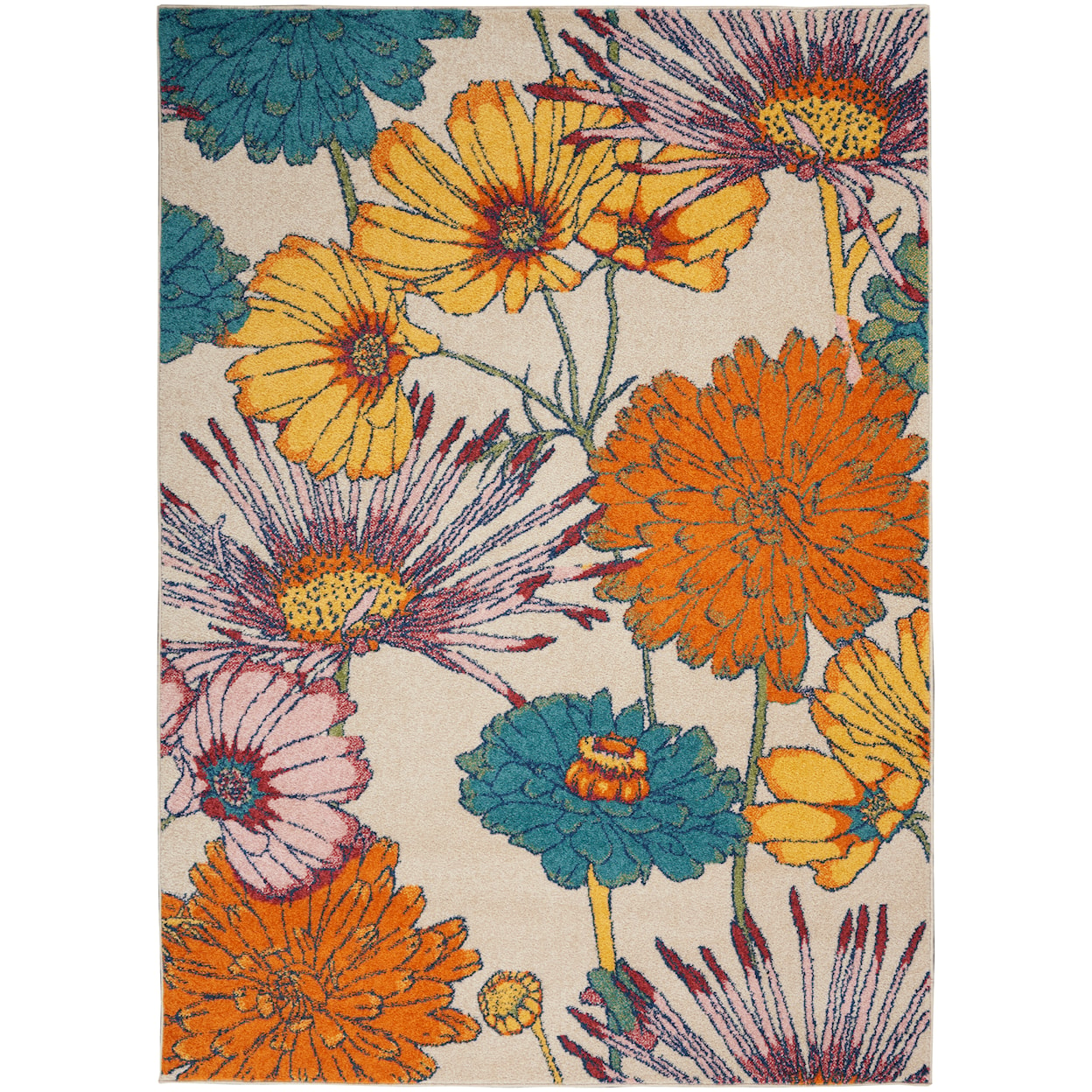 Nourison Allur 5'3" x 7'3"  Rug