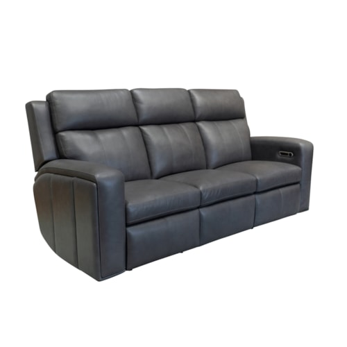 Transitional Power Reclining Sofa