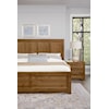 Vaughan Bassett Crafted Cherry - Medium Queen Six Panel Bed