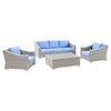 Modway Conway Outdoor 4-Piece Furniture Set