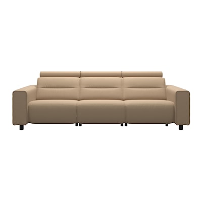 Stressless by Ekornes Emily Power Reclining Sofa with Wide Arms