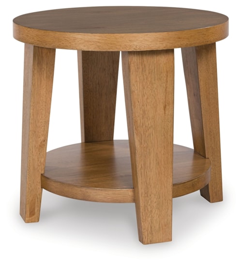 Round End Table