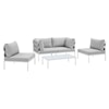 Modway Harmony Outdoor 4-Piece Seating Set