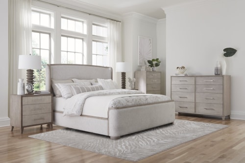 Coastal 5 Piece King Bedroom Set