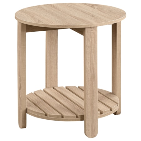 Fowler 1-shelf Side End Table