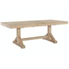 John Thomas SELECT Dining Room Canyon Butterfly Leaf Trestle Table