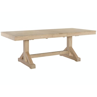 John Thomas SELECT Dining Room Canyon Butterfly Leaf Trestle Table