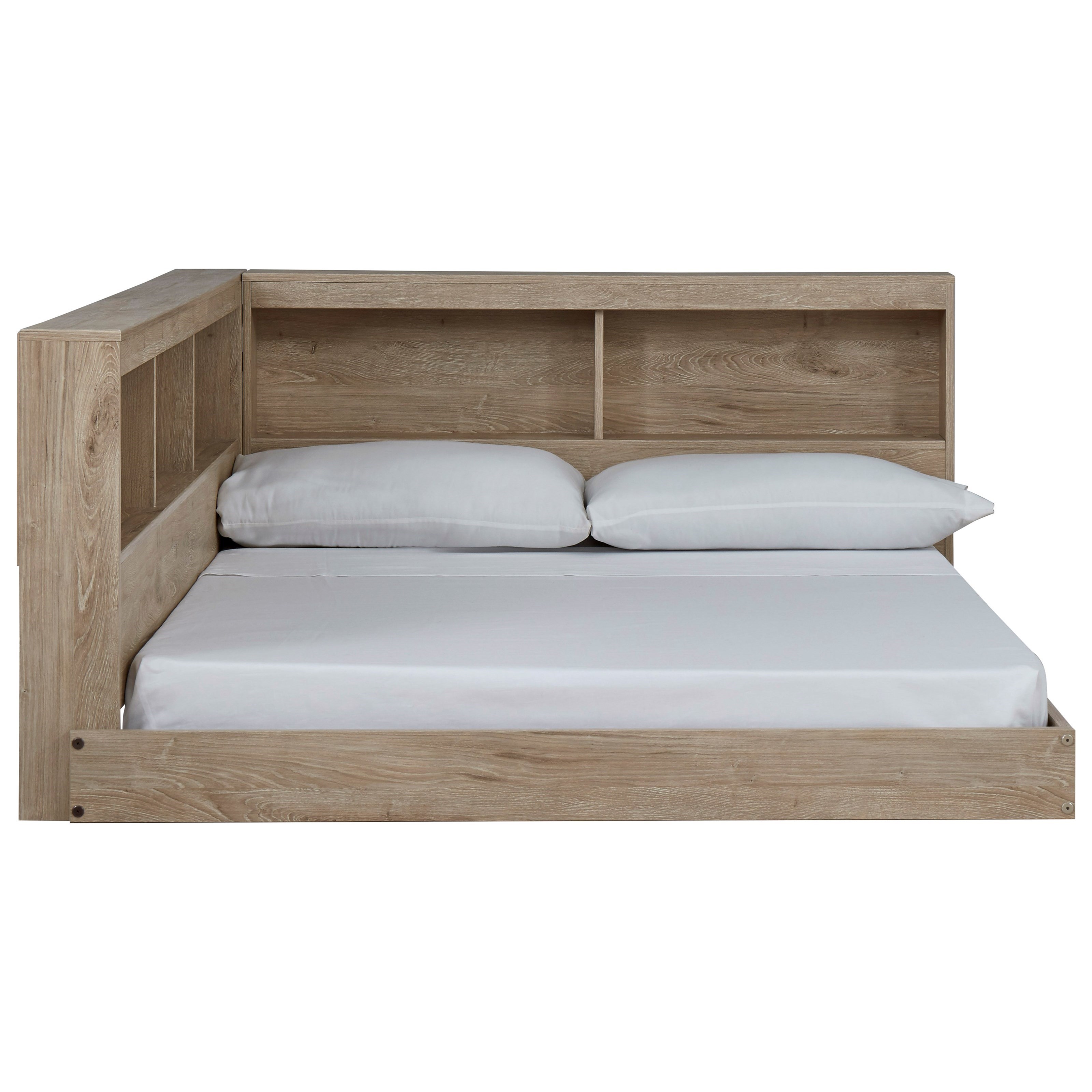 Zayley full bookcase outlet storage bed