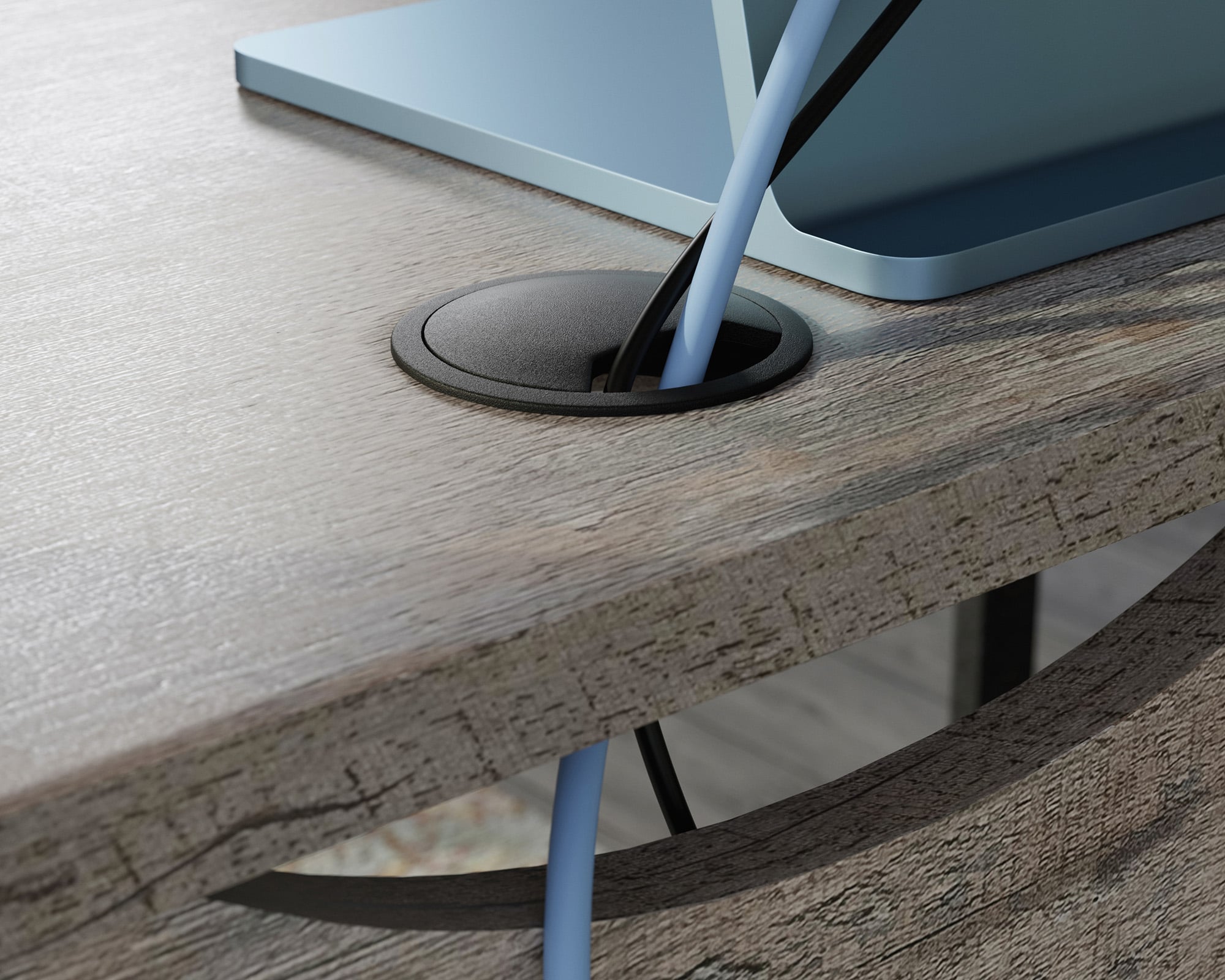 L-Shaped Computer Desk