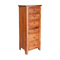 Customizable Shaker Solid Wood 6-Drawer Lingerie Chest