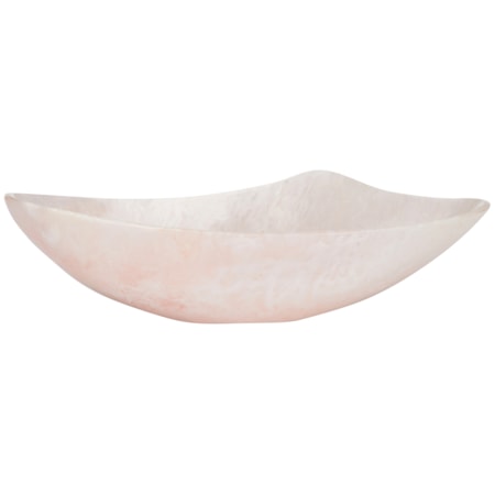 Bucolic Oval Bowl - Pink (Md)