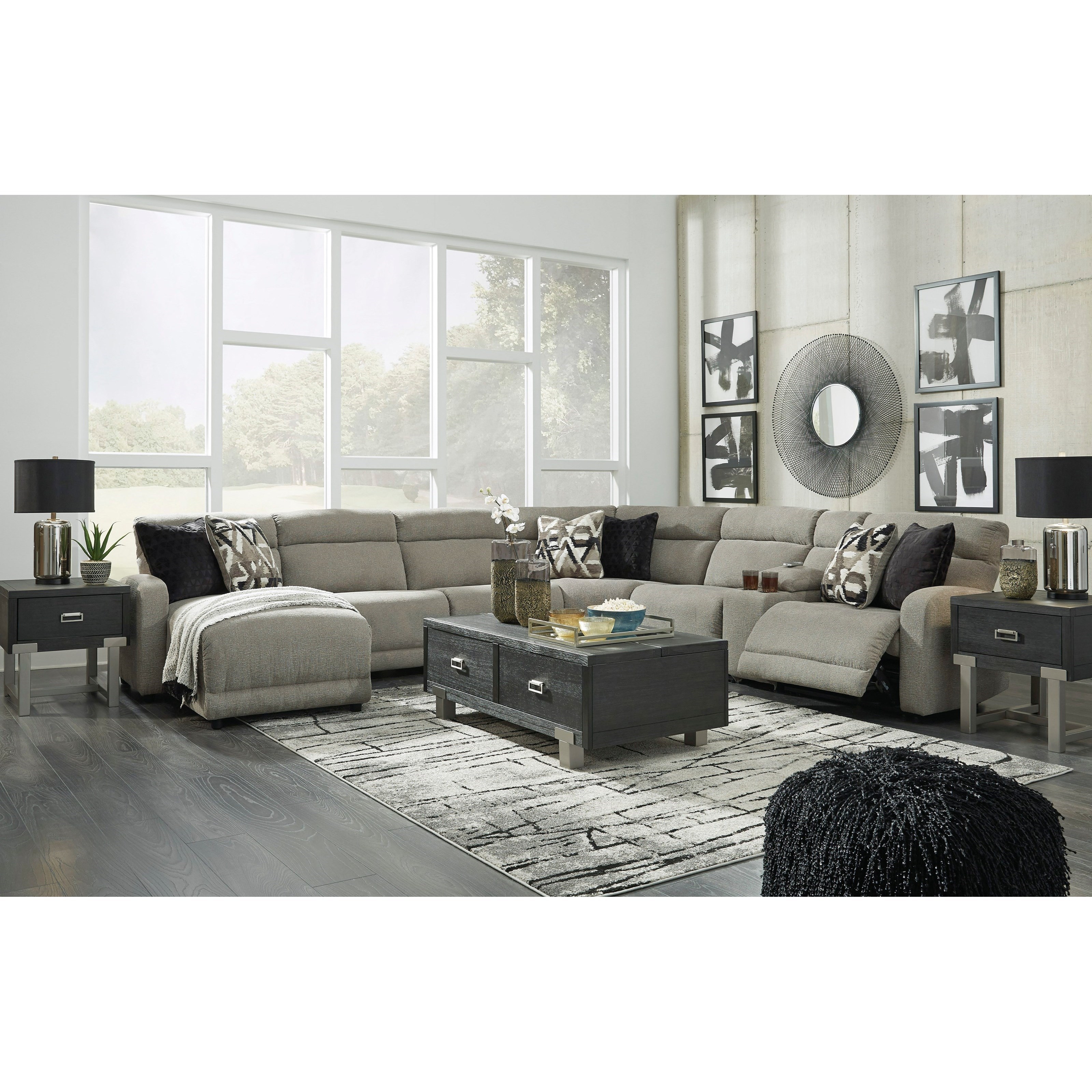 Power Reclining Sectional