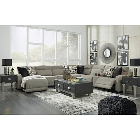 Power Reclining Sectional