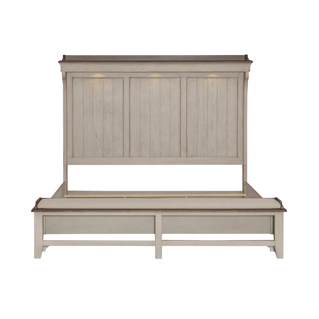 Liberty Furniture Ivy Hollow King Mantle Storage Bed